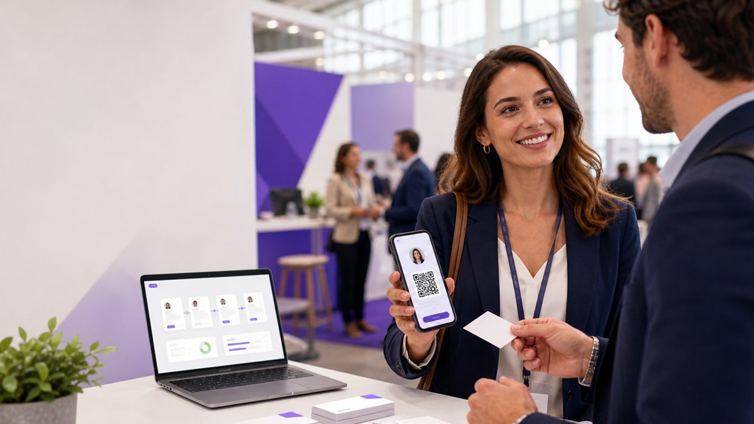 Professionisti che usano Cardwise per trasformare uno scambio di contatti in un dato subito utilizzabile.