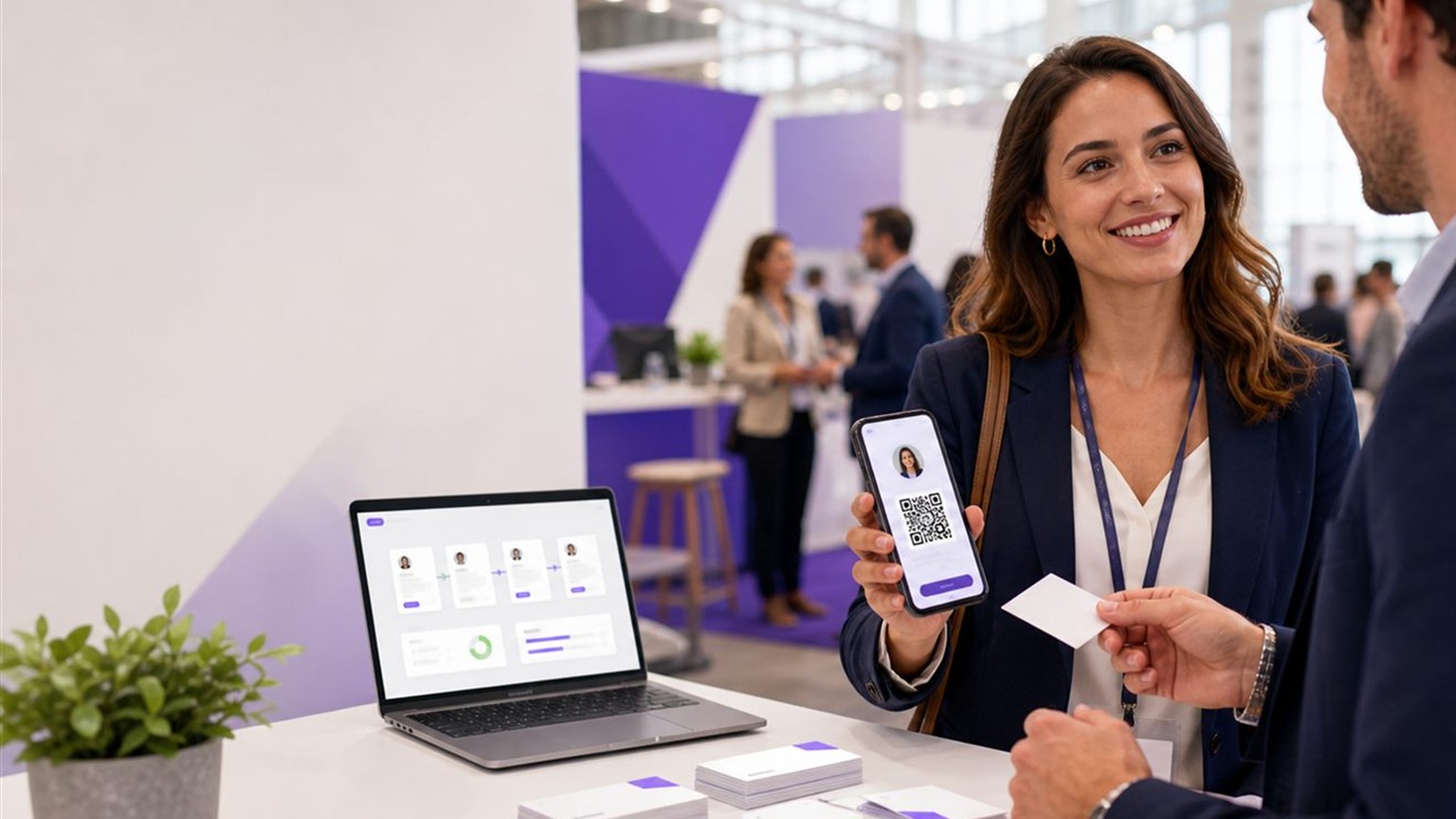 Professionisti che usano Cardwise per trasformare uno scambio di contatti in un dato subito utilizzabile.